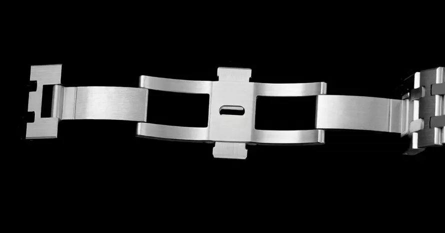 Royal Oak 15450 SS/SS White/Stk APSF SA3120 Super Clone - Image 18