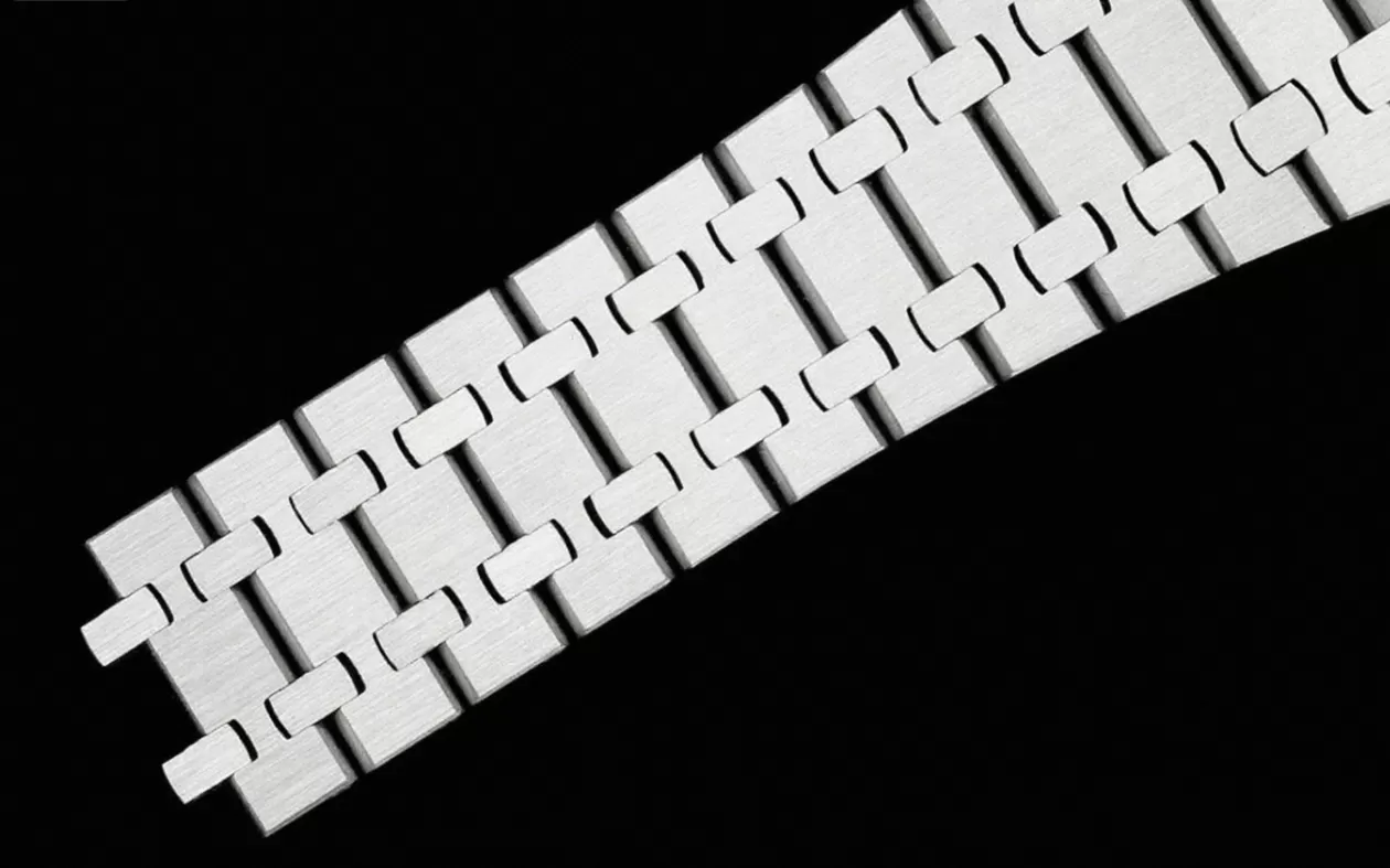 Royal Oak 15510 SS/SS White/Stk APSF A4302 Super Clone - Image 11