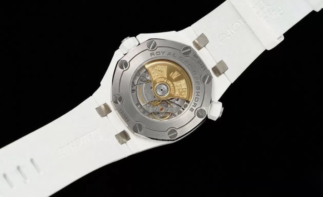 Royal Oak Diver 15707 CER/RU White ZF SA3120 Super Clone - Image 17