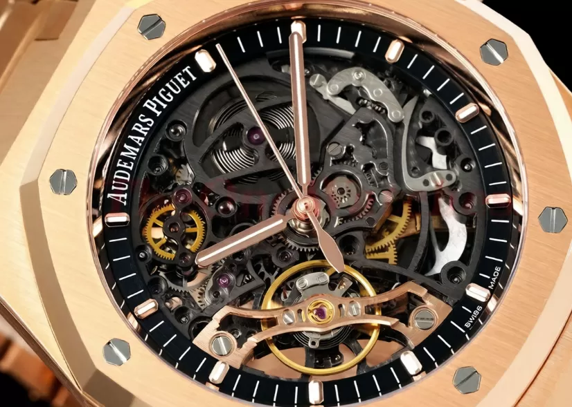 Royal Oak 15407 41mm RG/RG Skeleton Dial THBF SH3132 V2 Super Clone - Image 2