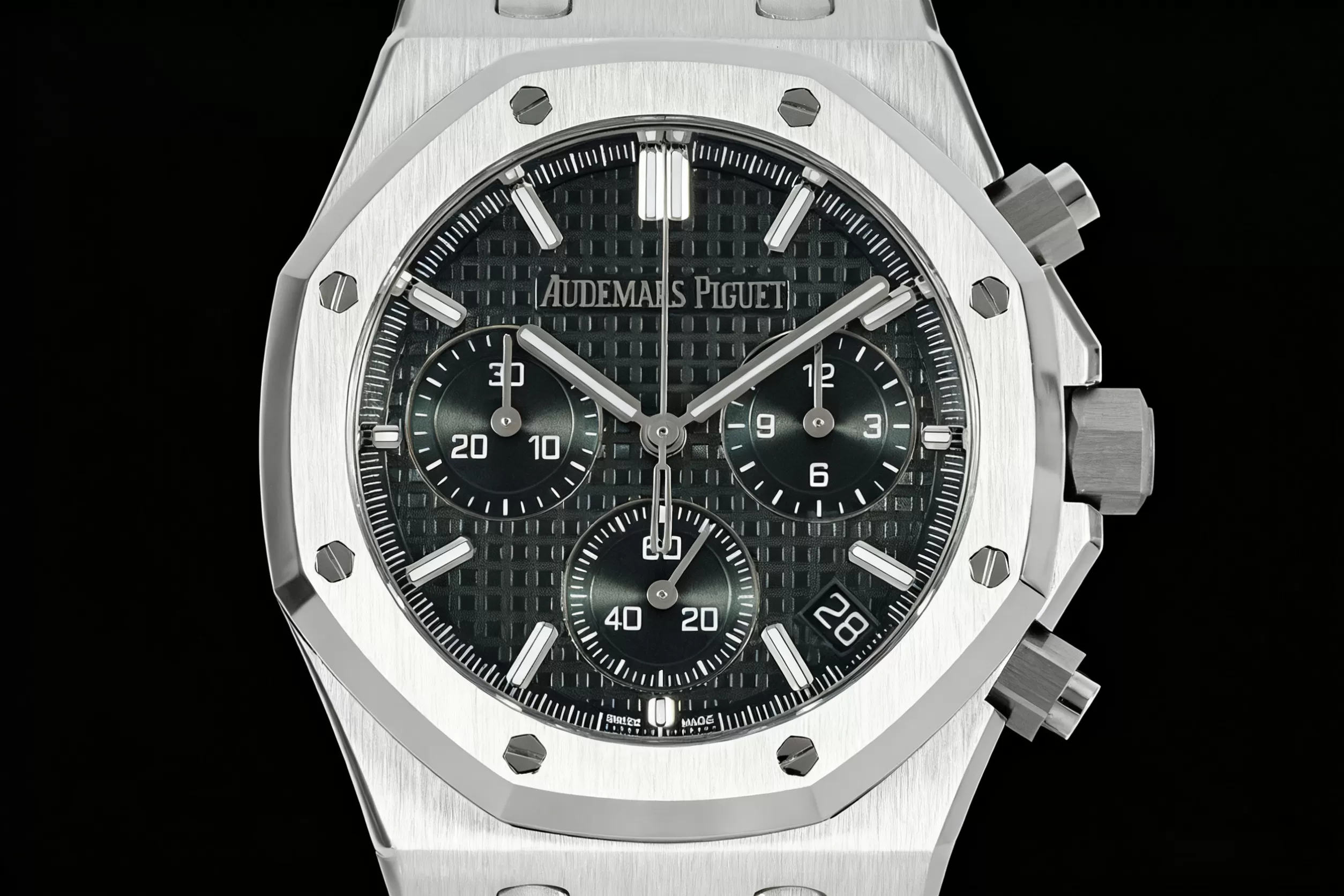 Royal Oak Chrono 26240ST 41mm SS/SS Green Dial APS V2 SH4401 Super Clone