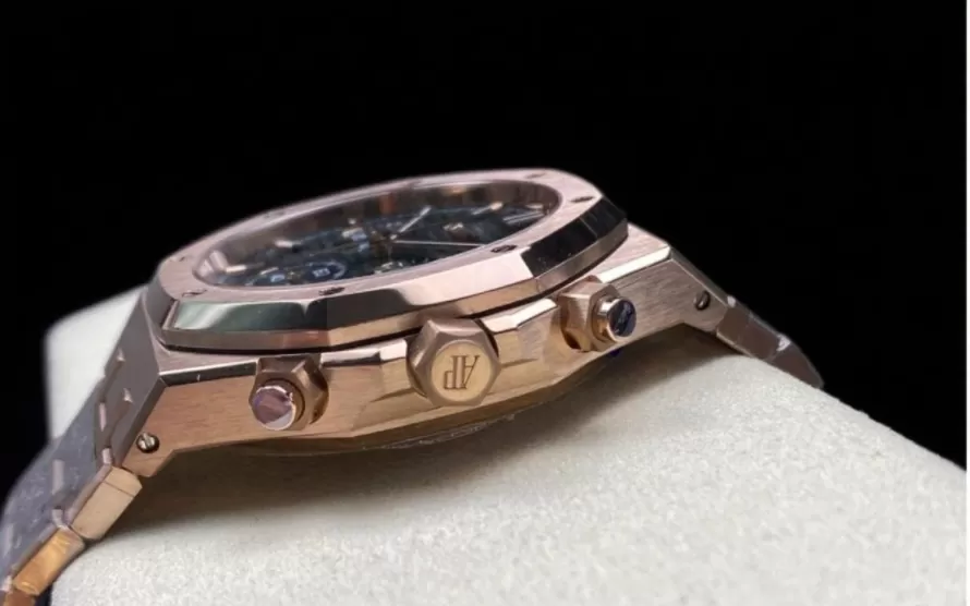 Royal Oak Chrono 26240OR 41mm RG/RG Green Dial APS SH4401 Super Clone - Image 3