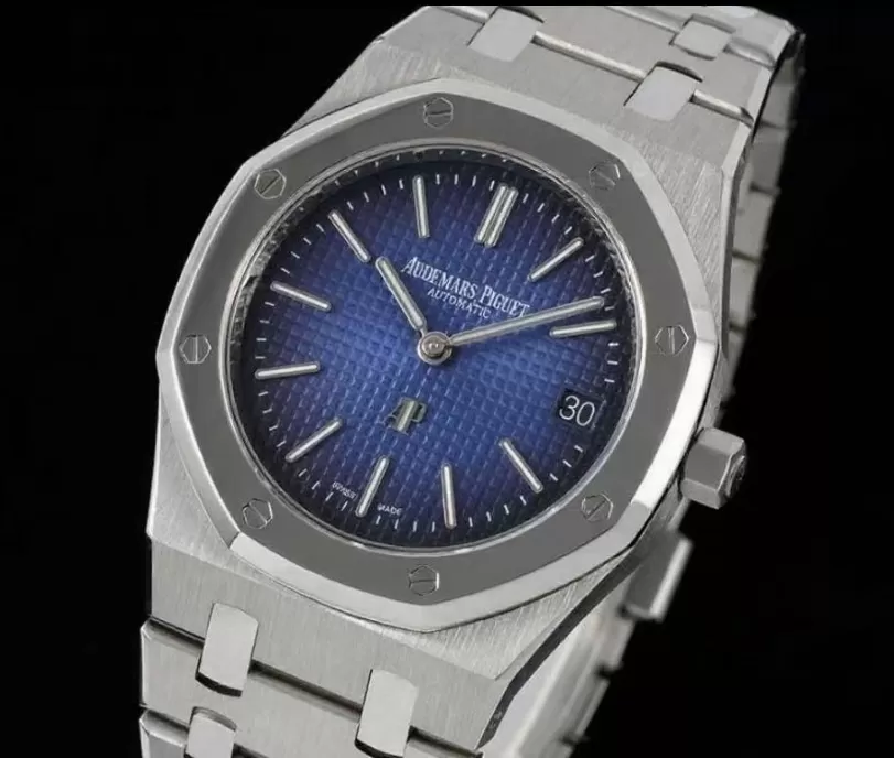 Royal Oak 39MM 15202 Blue Textured Dial 316L SS/SS ZF Cal.2121