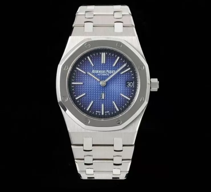 Royal Oak 39MM 15202 Blue Textured Dial 316L SS/SS ZF Cal.2121 - Image 3