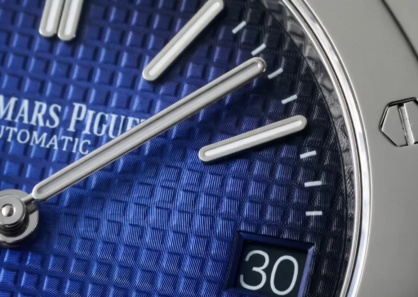 Royal Oak 39MM 15202 Blue Textured Dial 316L SS/SS ZF Cal.2121 - Image 4
