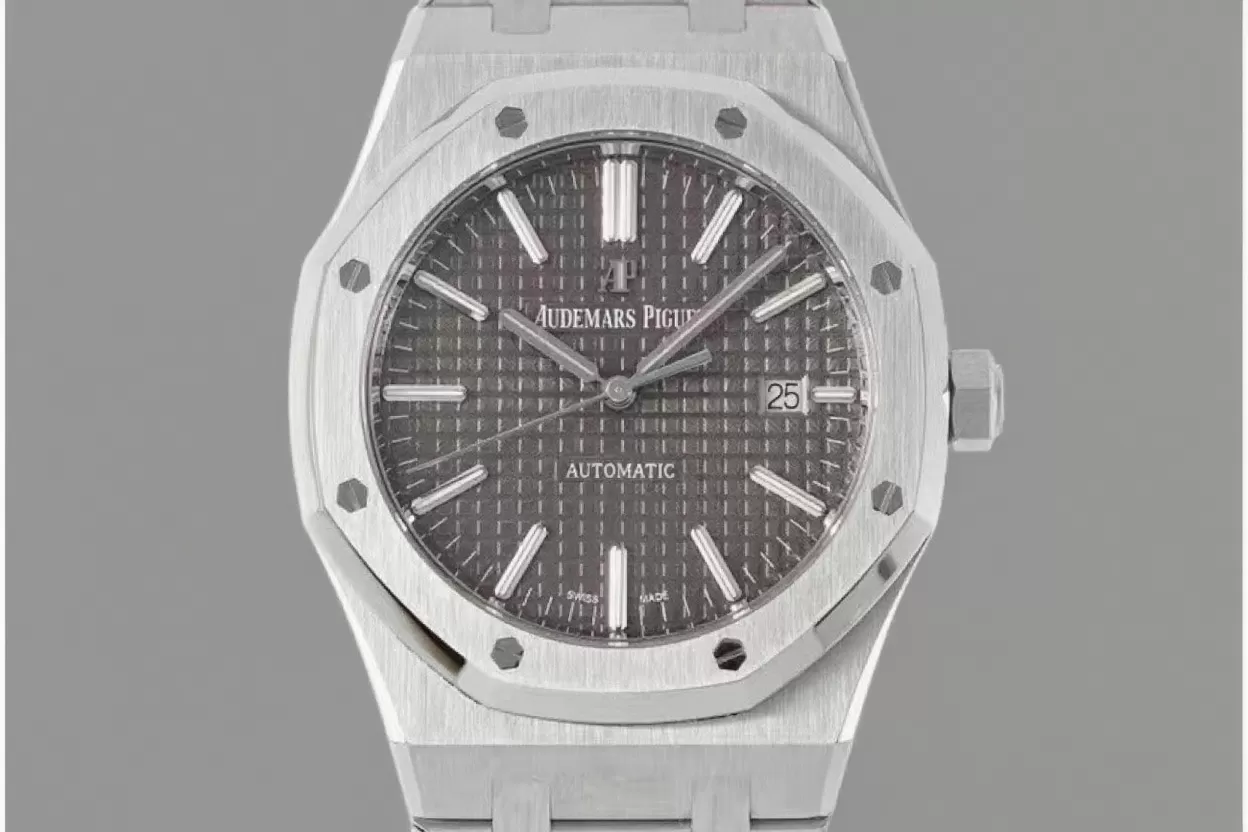 Audemars Piguet - Royal Oak 15400 SS/SS Grey ZF V2 A3120 Super Clone - Image 2