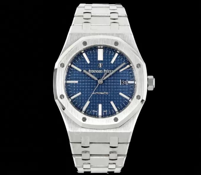 Royal Oak 15400 SS/SS Blue ZF V2 A3120 Super Clone - Image 4