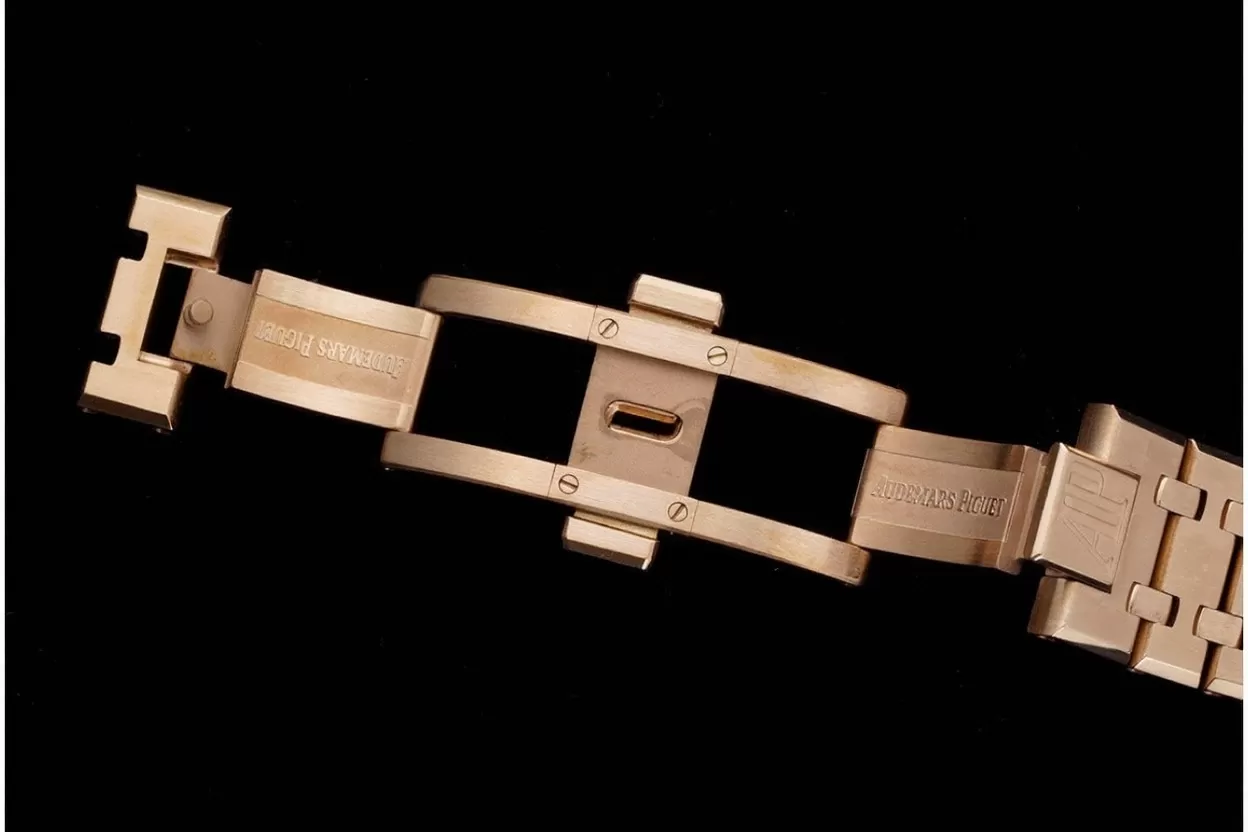 Royal Oak 41mm 15500 RG/RG Black/Stk APSF A4302 Super Clone - Image 19