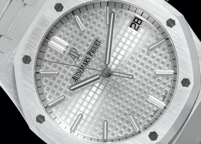 Royal Oak 41mm 15500 SS/SS White/Stk APSF A4302 Super Clone - Image 3