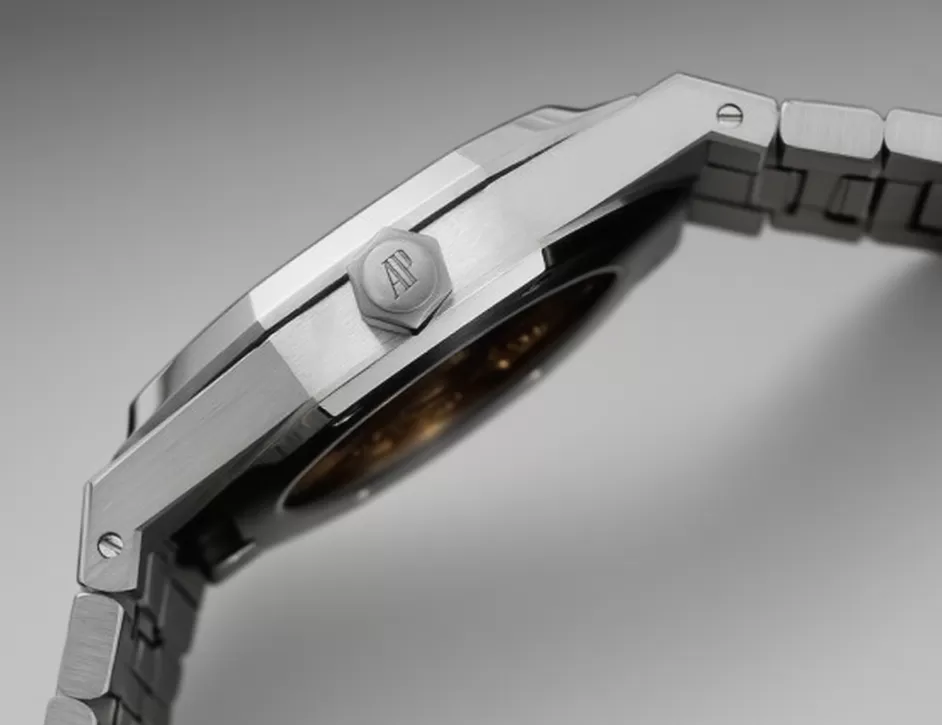 Royal Oak 15400 SS/SS White/Stk APSF SA3120 Super Clone - Image 6