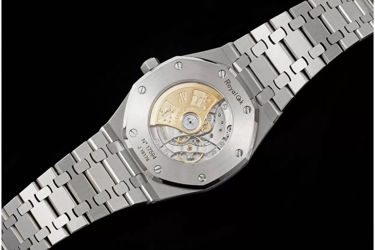 Royal Oak 15400 SS/SS White/Stk APSF SA3120 Super Clone - Image 7