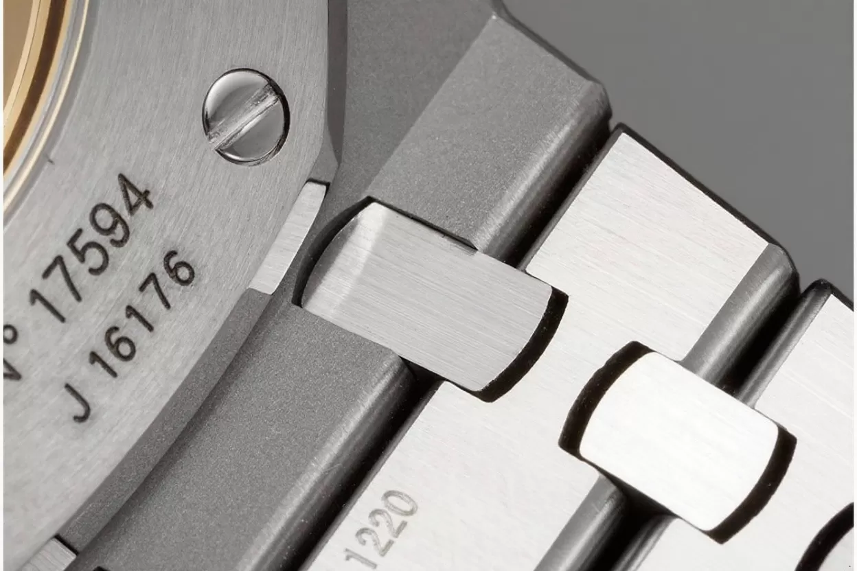 Royal Oak 15400 SS/SS White/Stk APSF SA3120 Super Clone - Image 11