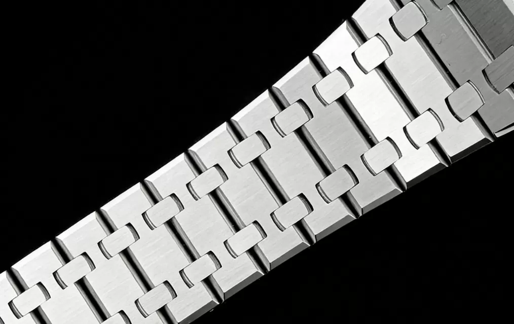 Royal Oak 15400 SS/SS White/Stk APSF SA3120 Super Clone - Image 14