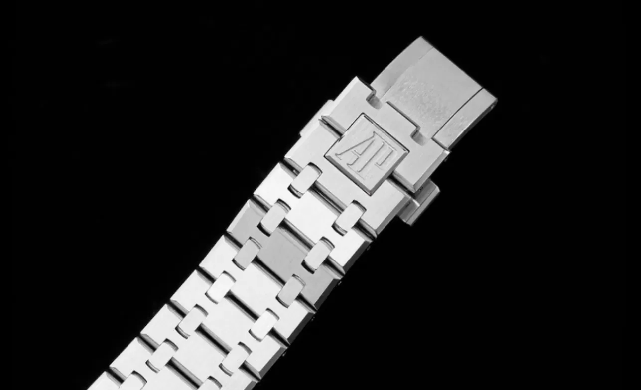 Royal Oak 15400 SS/SS White/Stk APSF SA3120 Super Clone - Image 16