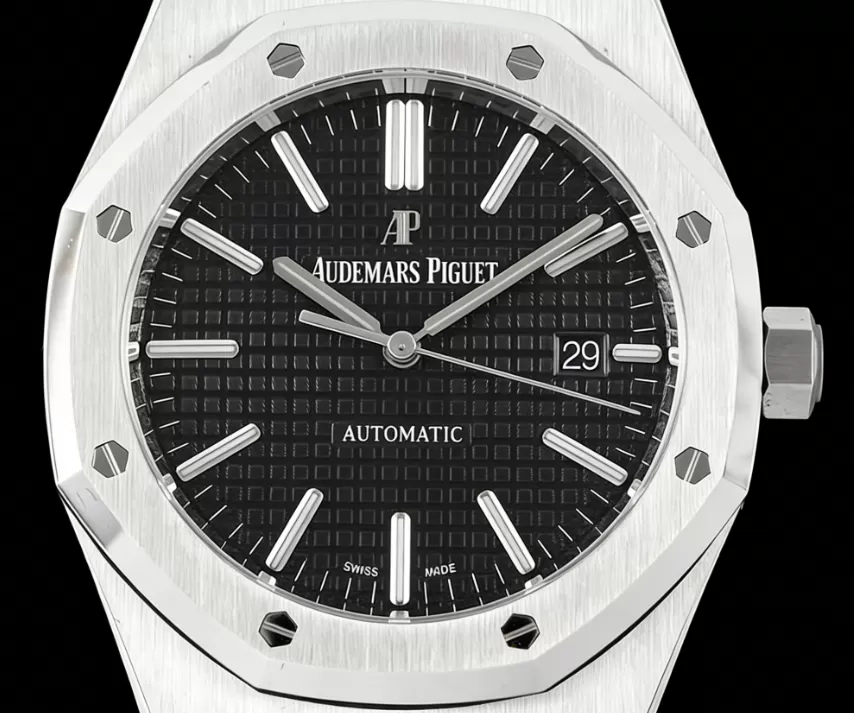 Royal Oak 15400 SS/SS Black/Stk APSF SA3120 Super Clone - Image 2