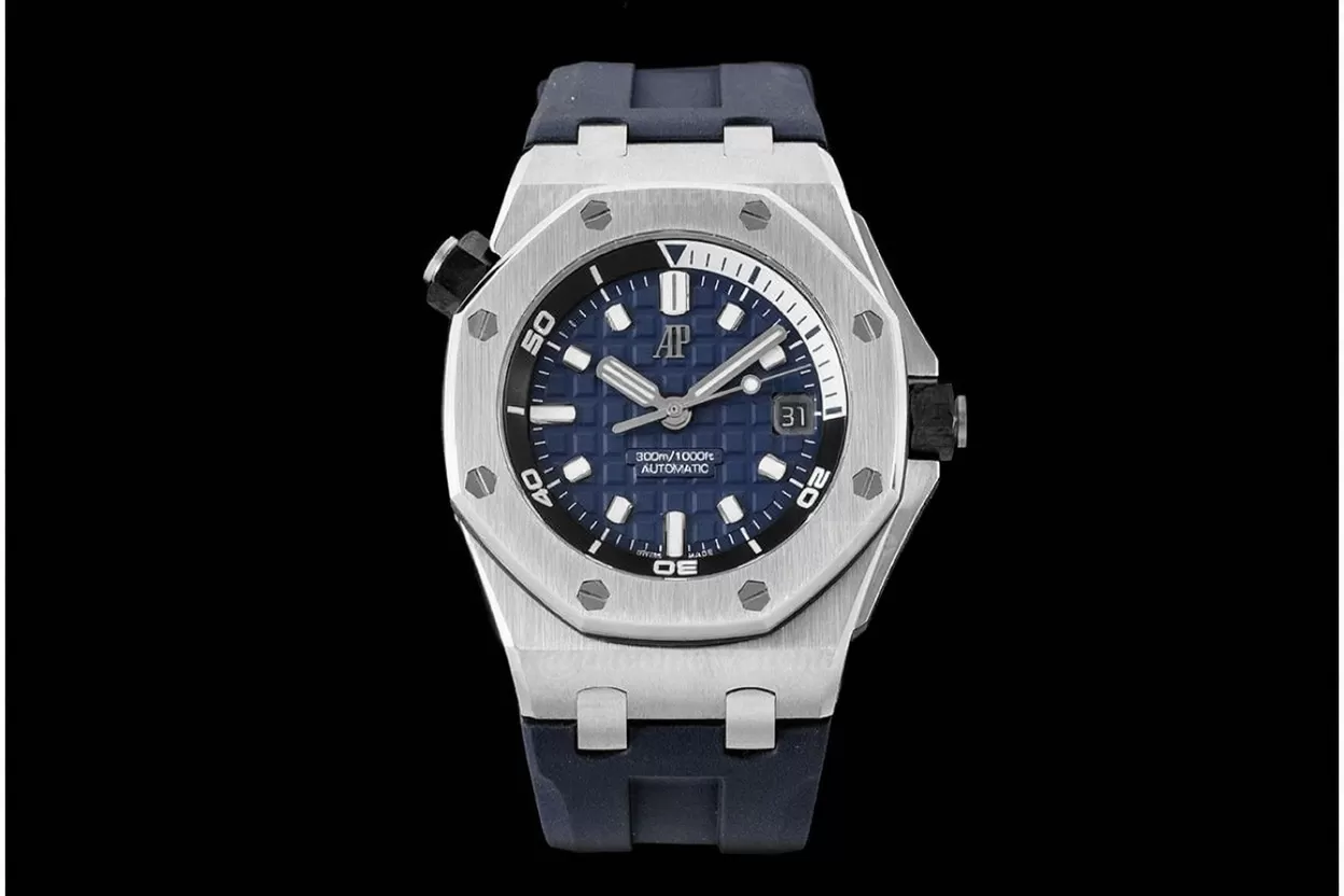 Royal Oak Offshore Diver 15720 42mm SS/RU Blue/Stk ZF A4308 - Image 3