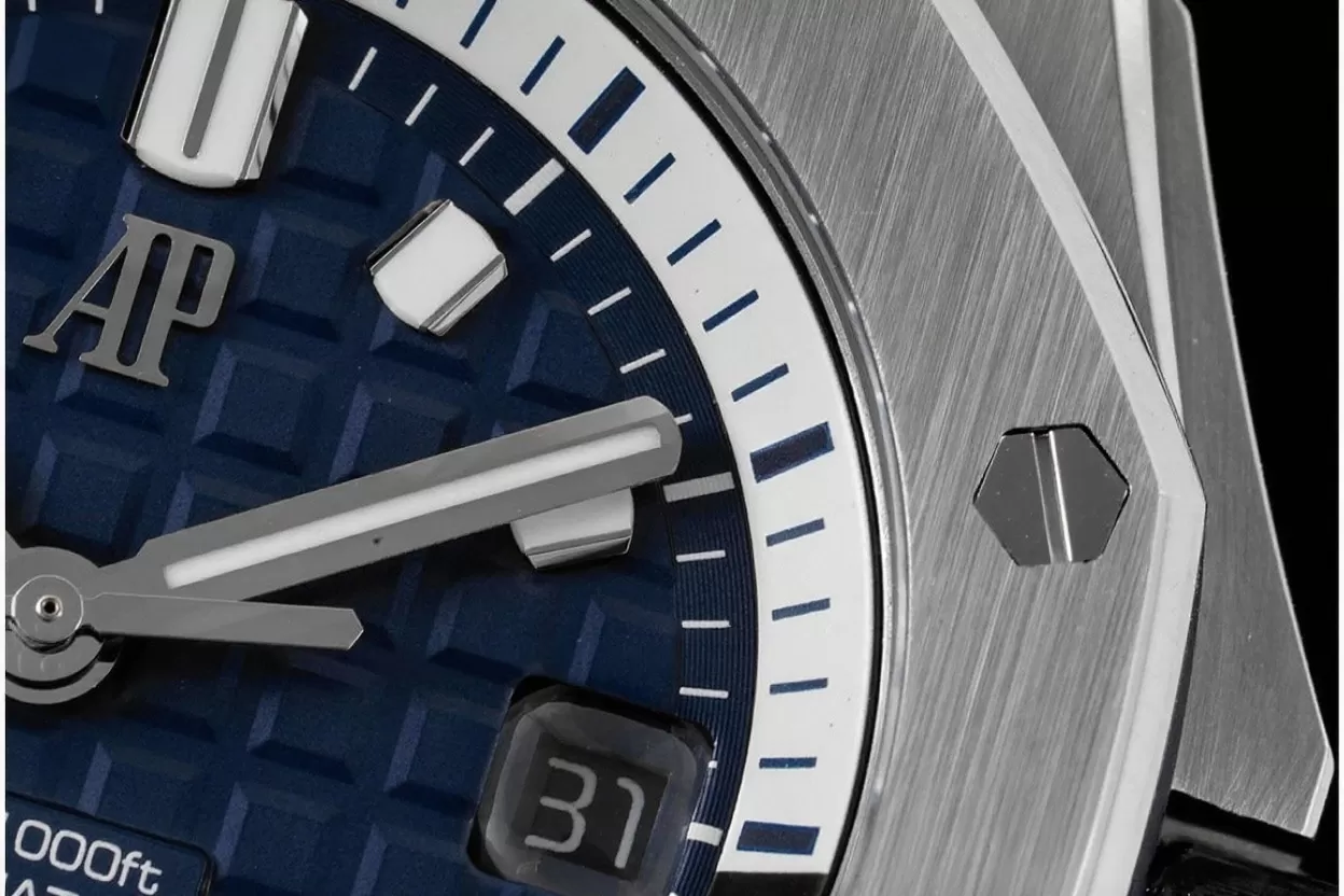 Royal Oak Offshore Diver 15720 42mm SS/RU Blue/Stk ZF A4308 - Image 5