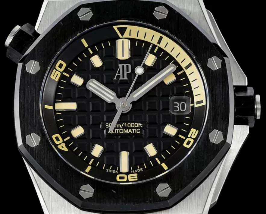 Royal Oak Offshore Diver 15720 42mm SS/RU Black/Stk ZF A4308 - Image 3