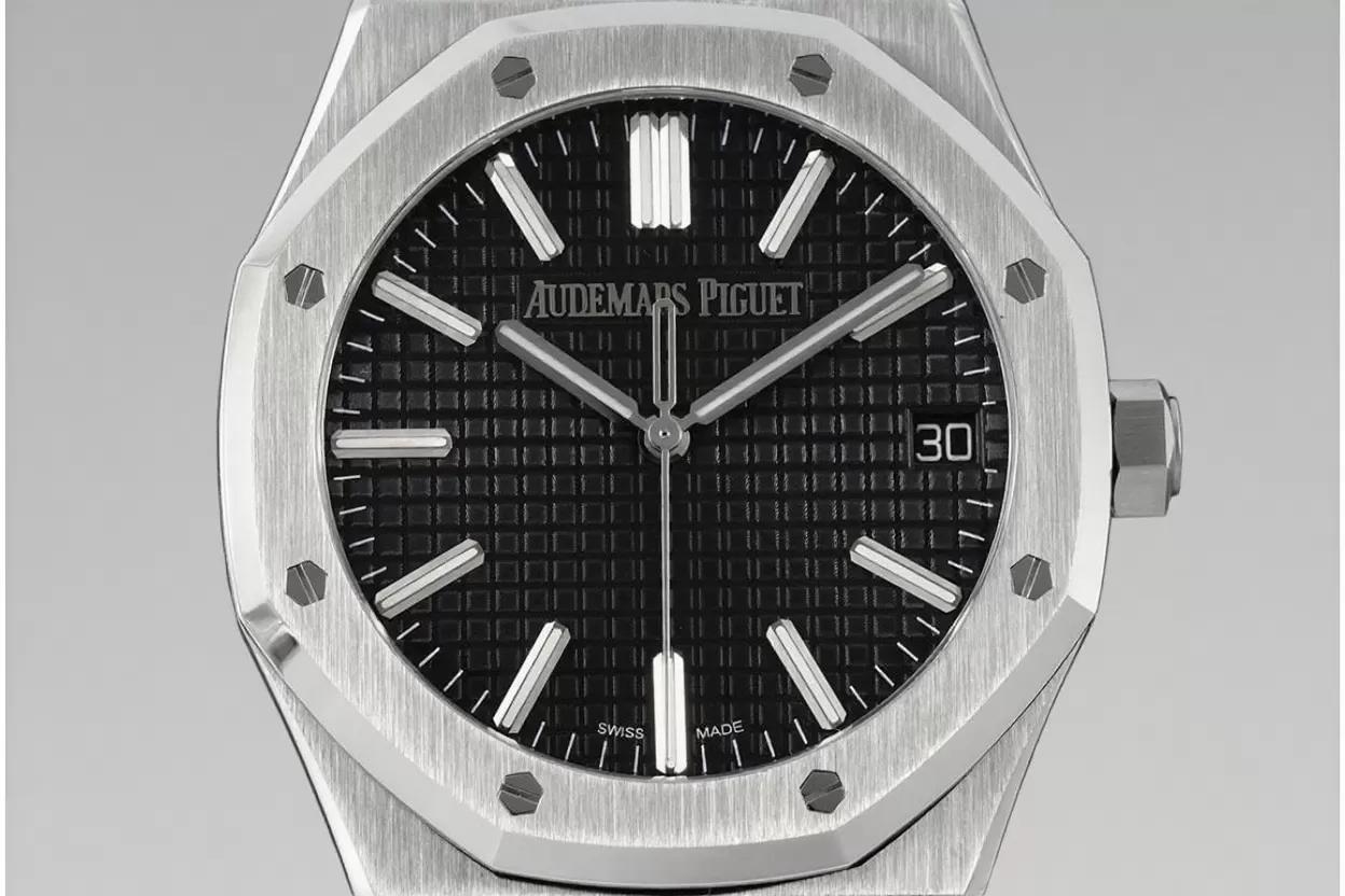 Royal Oak 50th Anniverary 41mm 15510 SS/SS Black/Stk ZF A4302 - Image 2