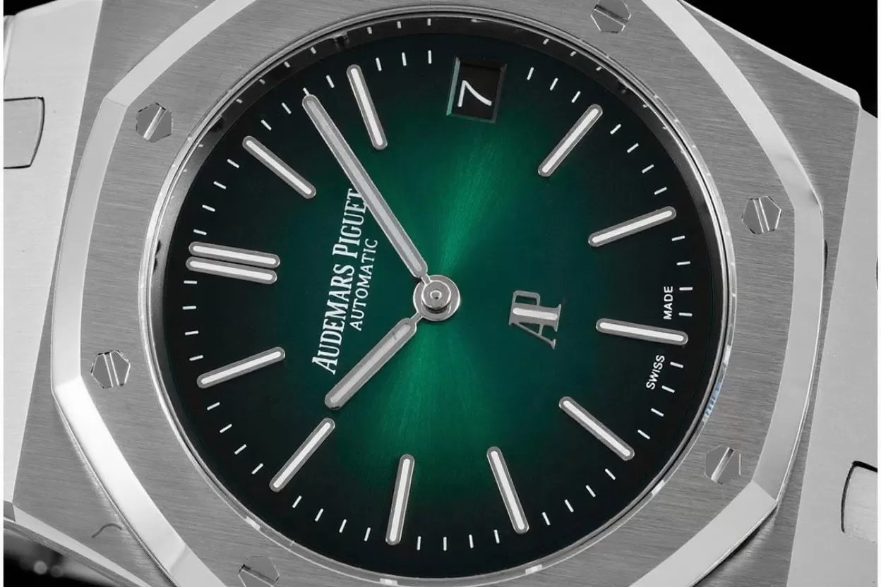 Royal Oak 39mm 16202 SS/SS Green Dial ZF A7121 - Image 4