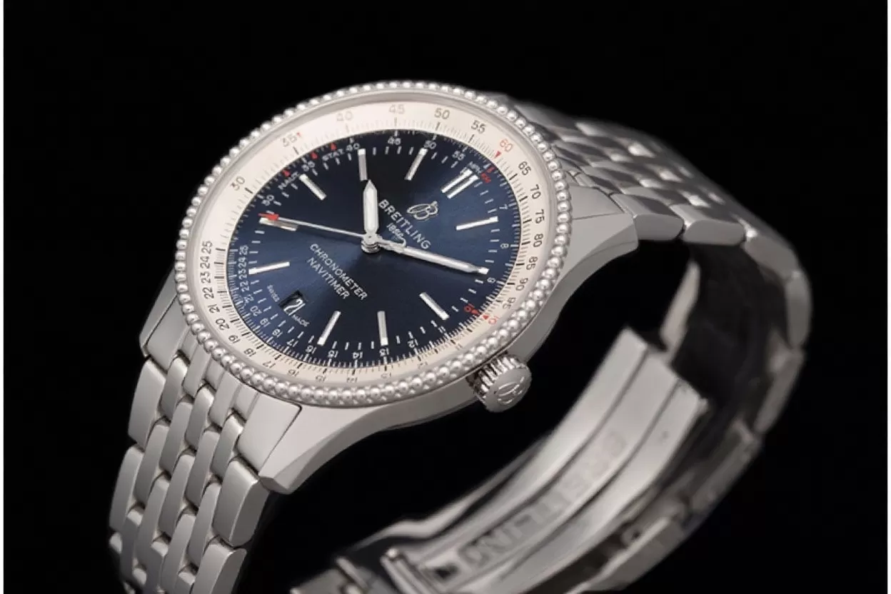 Breitling - Navitimer 1 41mm SS/SS Blue V7F A2824 - Image 6