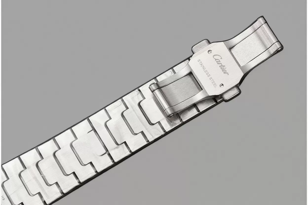 Santos De Cartier 35mm SS/SS Blue Dial BVF MY9039 - Image 16