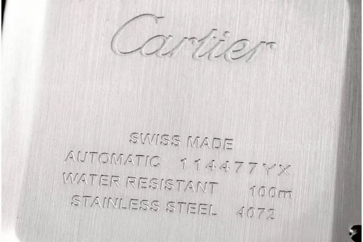Santos De Cartier 2018 Mens XL 40mm SS/SS Wht BVF MY9019 - Image 11