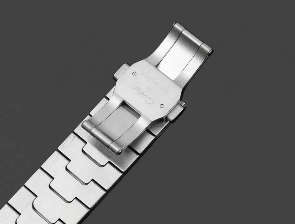 Santos De Cartier 2018 Mens XL 40mm SS/SS Wht BVF MY9019 - Image 20