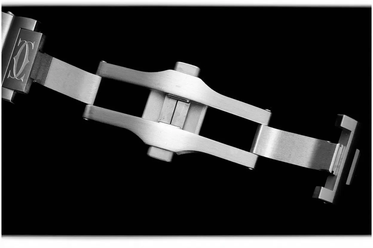 Santos De Cartier 2018 Mens XL 40mm SS/SS Wht BVF MY9019 - Image 23