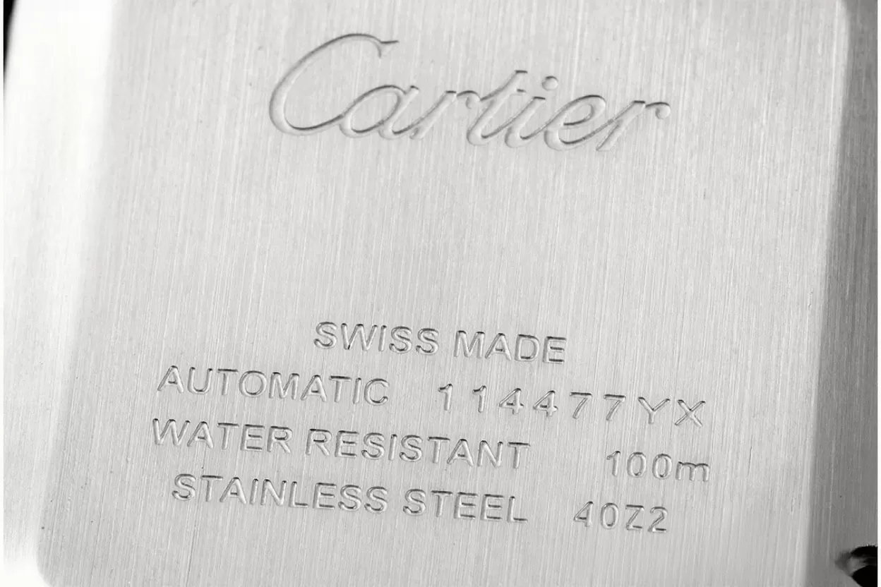Cartier - Santos De Cartier 2018 Mens XL 40mm YG/SS Wht BVF MY9019 - Image 18