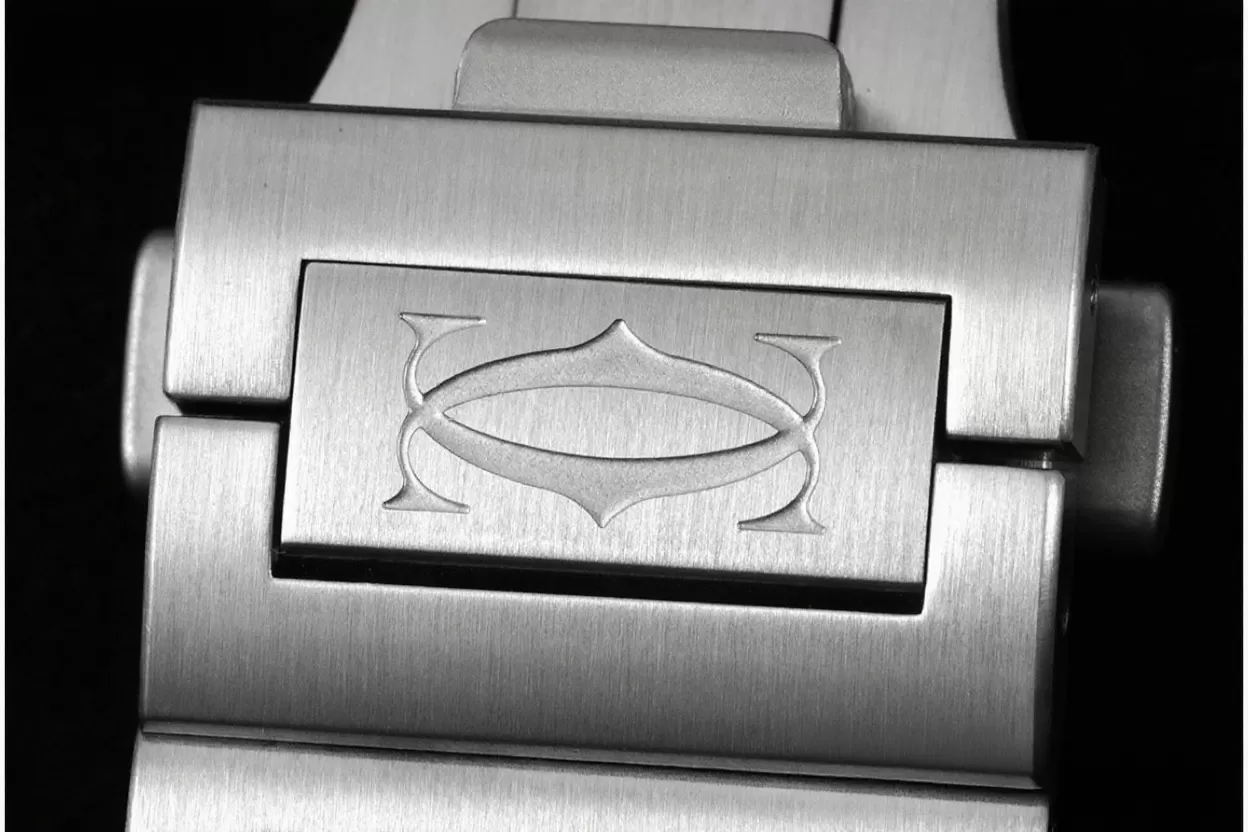 Cartier - Santos De Cartier 2018 Mens XL 40mm YG/SS Wht BVF MY9019 - Image 24