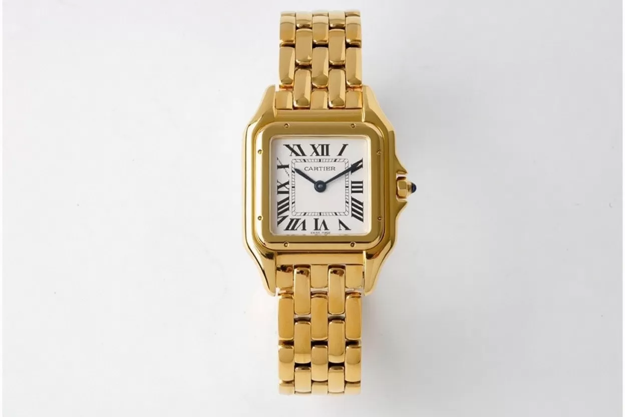 Panthere Secrete De Ladies 27mm YG/YG White Dial BVF Quartz