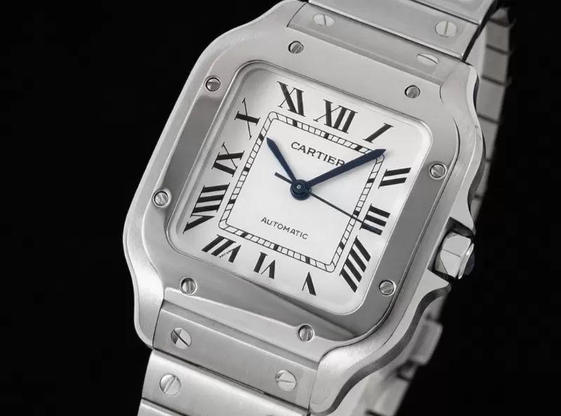 Santos De Cartier 35mm SS/SS White Dial BVF MY9039