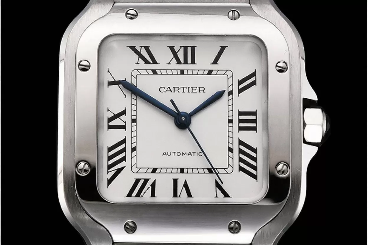 Cartier - Santos De Cartier 35mm Mens SS/SS White 3KF MY9015 - Image 13