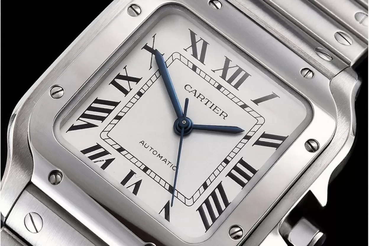Cartier - Santos De Cartier 35mm Mens SS/SS White 3KF MY9015 - Image 12