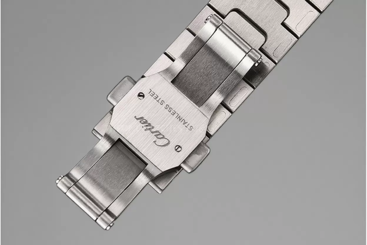 Cartier - Santos De Cartier 35mm Mens SS/SS White 3KF MY9015 - Image 14