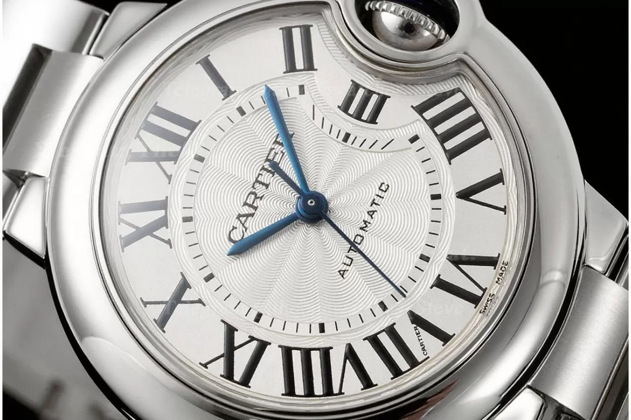 Ballon Bleu De Cartier Ladies 33mm SS/SS White 3KF A076 - Image 2