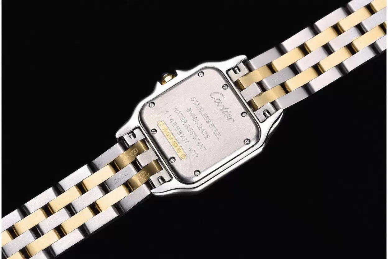 Panthere Secrete De Ladies 27mm YG/SS White Dial 8848F Swiss Qtz - Image 7