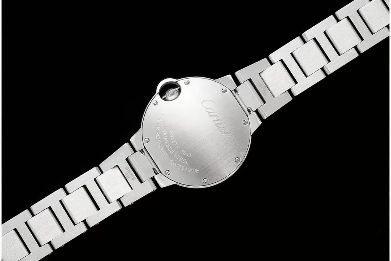 Ballon Bleu De Cartier 33mm SS/SS White Dial AF Quartz - Image 5