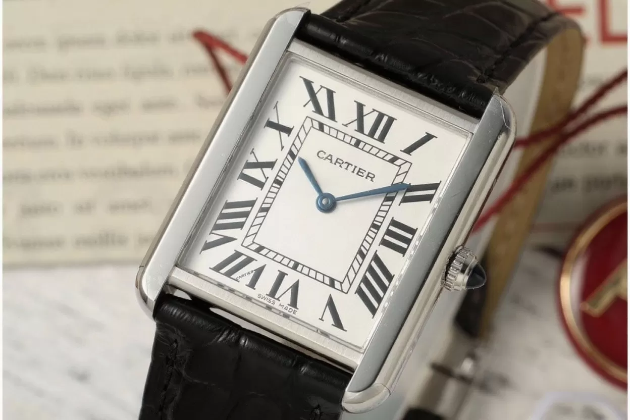 Cartier - Tank Solo 27.4mm SS/LE White Dial AF Quartz