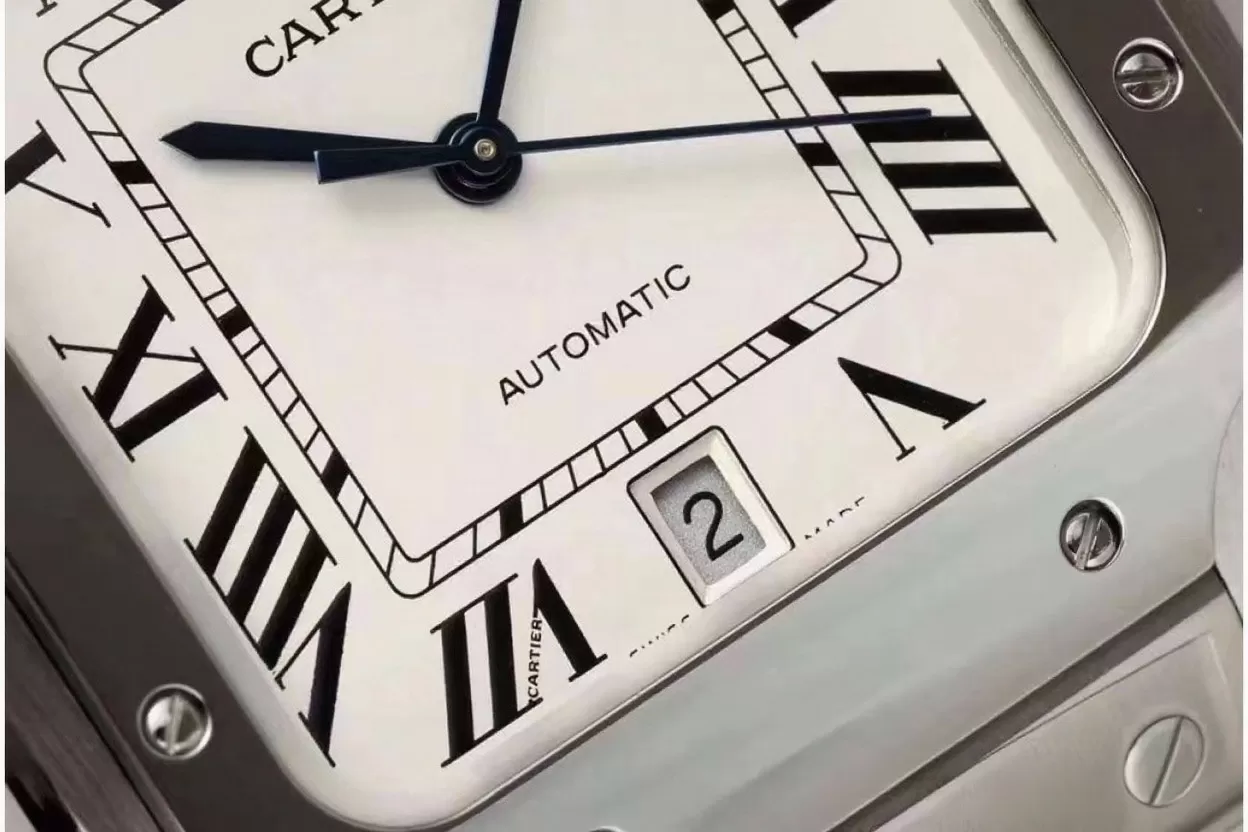 Cartier - Santos De Cartier 40mm XL SS/SS White Dial AF MY9015 - Image 5