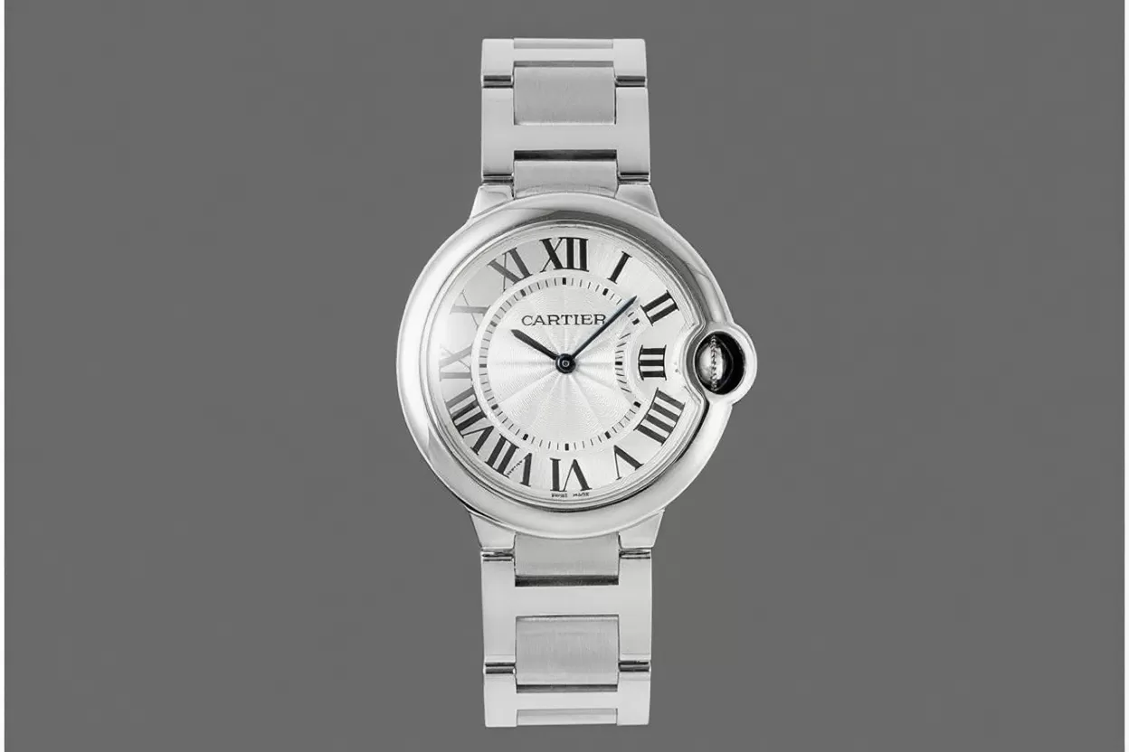 Ballon Bleu 36mm SS/SS White Dial V6F Quartz - Image 4