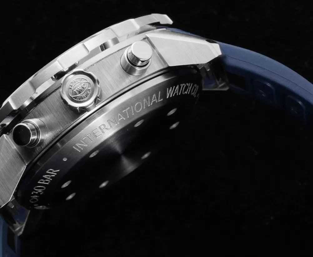 IWC - Aquatimer Chrono 44mm blue/Stk SS/RU V6SF A7750 - Image 6