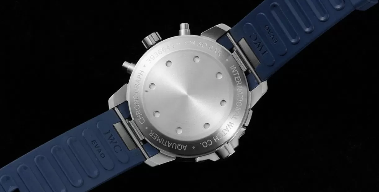 IWC - Aquatimer Chrono 44mm blue/Stk SS/RU V6SF A7750 - Image 8