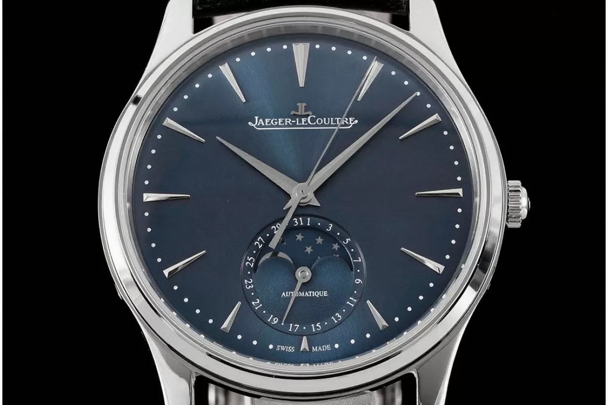 Master Ultra Thin Moonphase SS/LE Blue Dial ZF V2 SA925 Super Clone - Image 2
