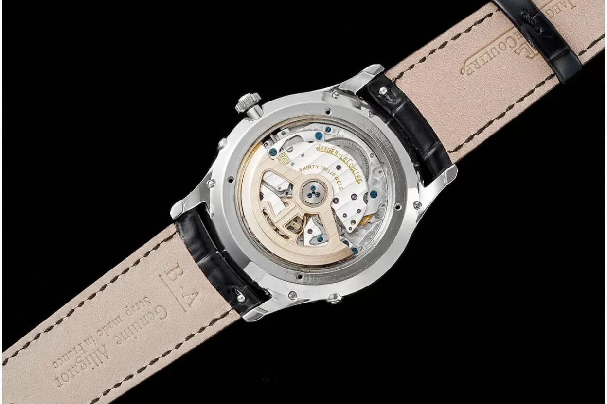 Master Ultra Thin Moonphase SS/LE Black/Stk APS A925 Super Clone - Image 7