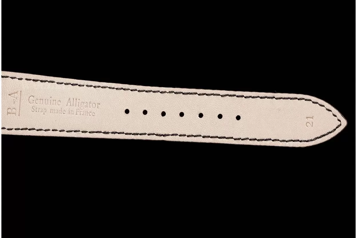 Master Ultra Thin Moonphase SS/LE Black/Stk APS A925 Super Clone - Image 13