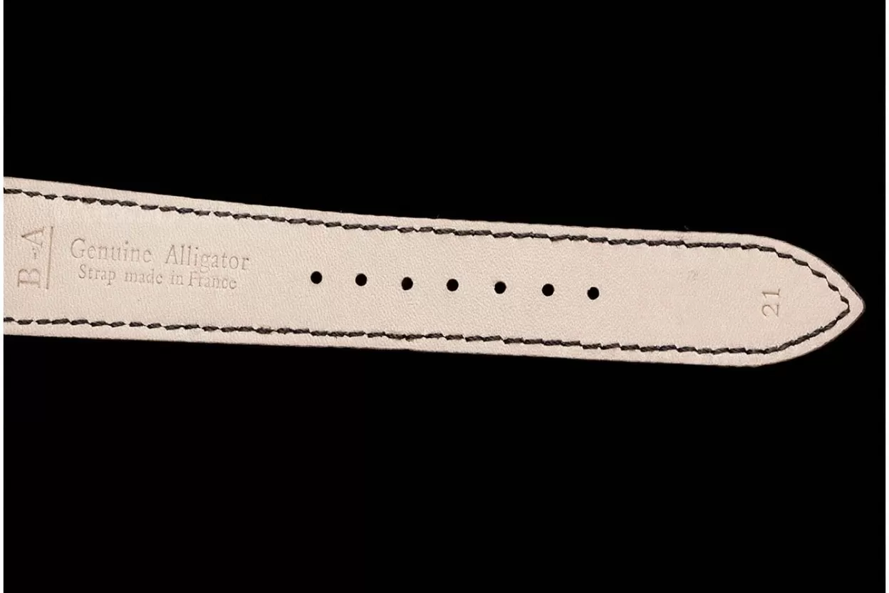Master Ultra Thin Moonphase SS/LE Blue/Stk APS A925 Super Clone - Image 11