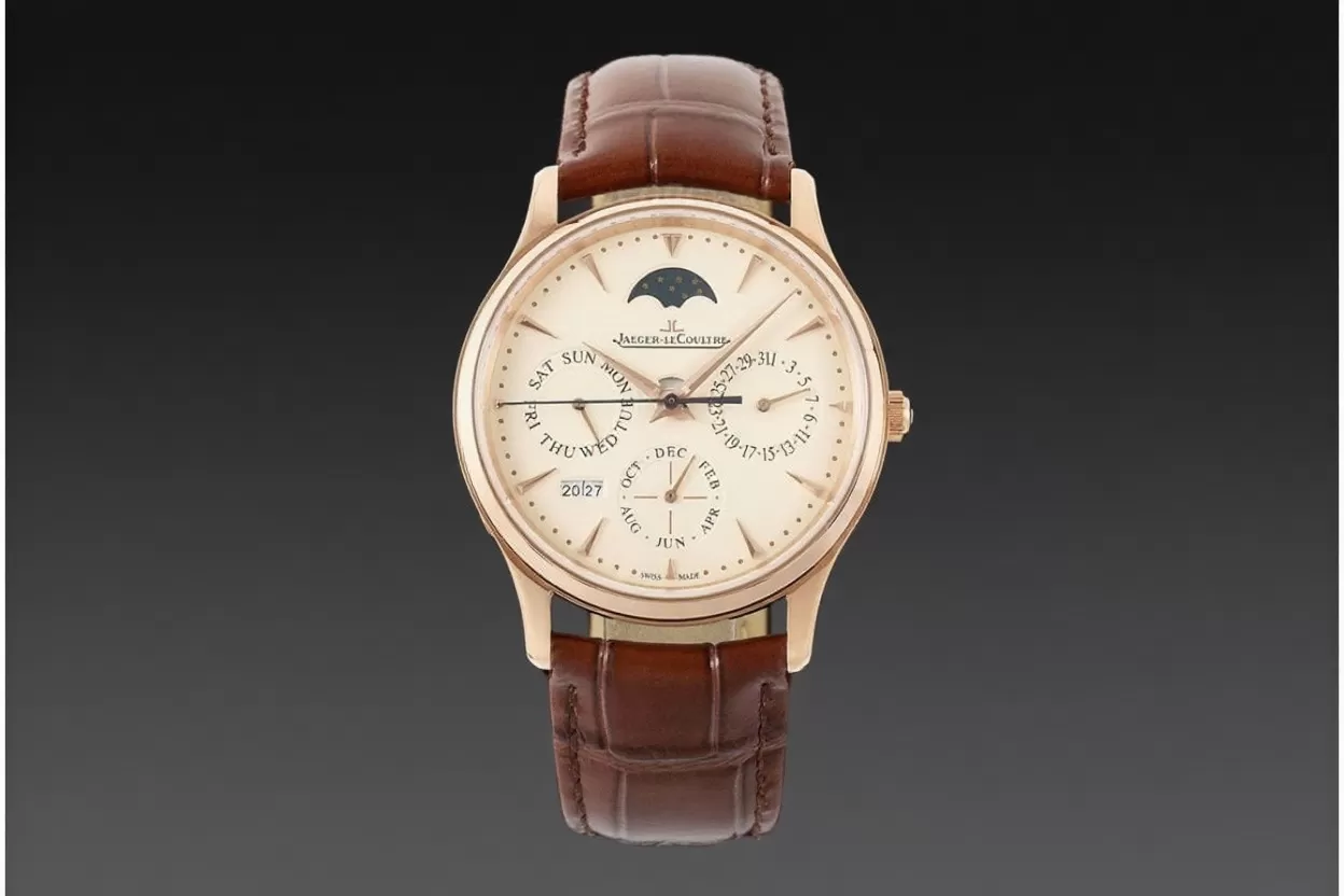 Master Ultra Thin Perpetual Calendar 39mm RG/LE Cream Dial VRF A868 - Image 3