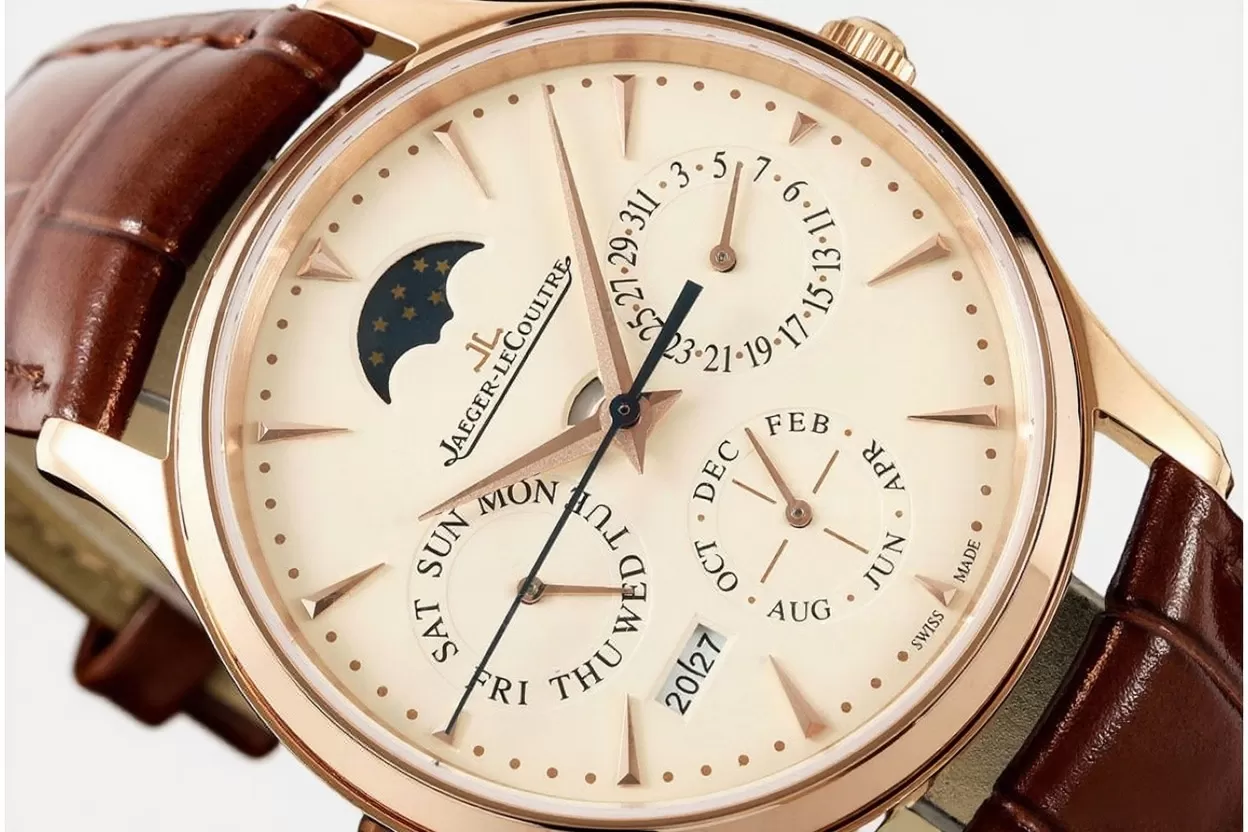 Master Ultra Thin Perpetual Calendar 39mm RG/LE Cream Dial VRF A868 - Image 2